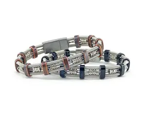 Brandon Recycled Bass Guitar String Bracelet