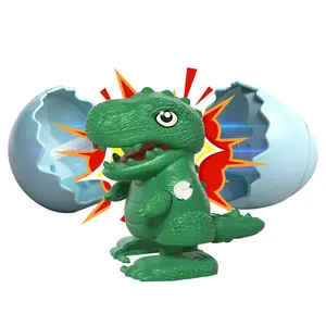 Wind-Up Surprise Eggs, Hatching Dinosaur Egg Toy for Kids, Rotate the Egg to Hatch a Walking Animal, Reusable Clockwork Fun Animal Toy for Boys and Girls, Idea Gift Easter Basket Stuffers