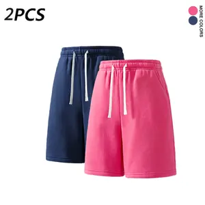 2Pack Men's relaxed-fit casual bermuda shorts. Shorts. Versatile for summer at home and for sports, made from soft fabric. pant,summervibes
