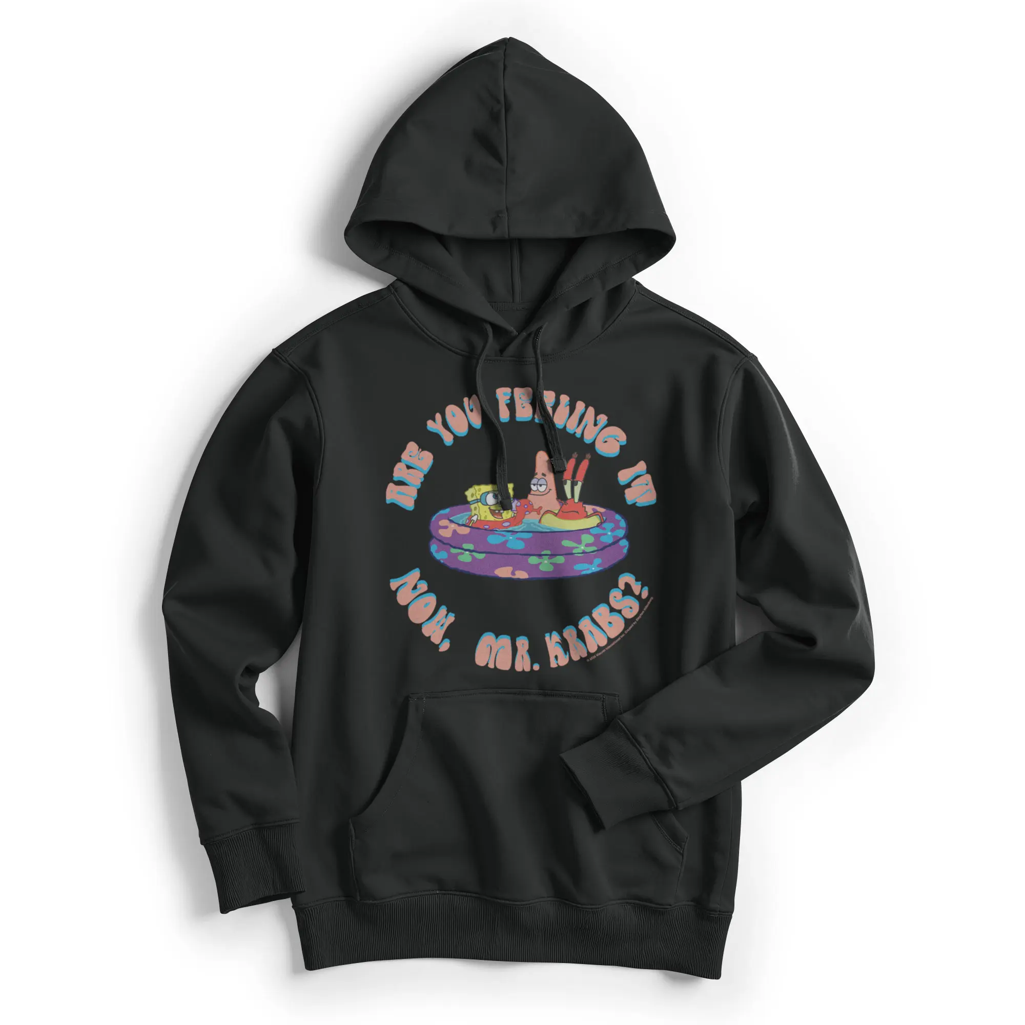 Men's SpongeBob SquarePants Are You Feeling It Now, Mr. Krabs? Pull Over Hoodie