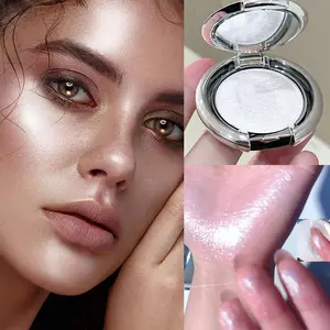 Herorange Multi-Functional Waterproof Highlighter and Contour Palette, Highlighter Balm Highlighter Makeup Glow Seeker Highlighter Natural Glow Effect Suitable for All Skin Tones, Ideal Gift for Birthdays & Parties