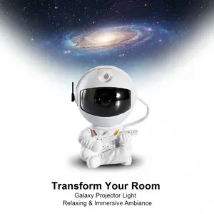 Galaxy Light Projector for Kids and Adults - Astronaut Night Light for Bedrooms and Playrooms - Star Ceiling Decoration