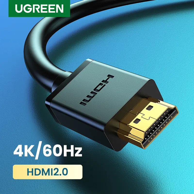 UGREEN 4K@60Hz HDMI Cable High Speed Monitor Cable 1.5FT | 18Gbps, Ethernet Support, Compatible with UHD TV Computer Switch Xbox 360 PS5 PS4 Blu-ray tiktokshopbacktoschool
