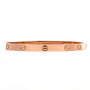 Pre-owned Cartier Love Bracelet 18K Rose Gold by Rebag
