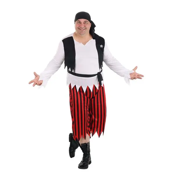 Plus Size Classic Pirate Costume for Men