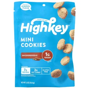 HighKey Mini Cookies, Snickerdoodle, 2 oz (56.6 g)