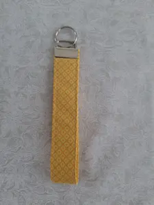 Yellow Wristlet Keychain