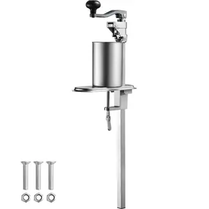 【DealsForYouDays】VEVOR Manual Can Opener,  , Commercial Table Clamp Opener for Large Cans, Heavy Duty Can Opener with Base, Adjustable Height Industrial Jar Opener For Cans Up to 15.7" Tall, for Restaurant Hotel Home Bar