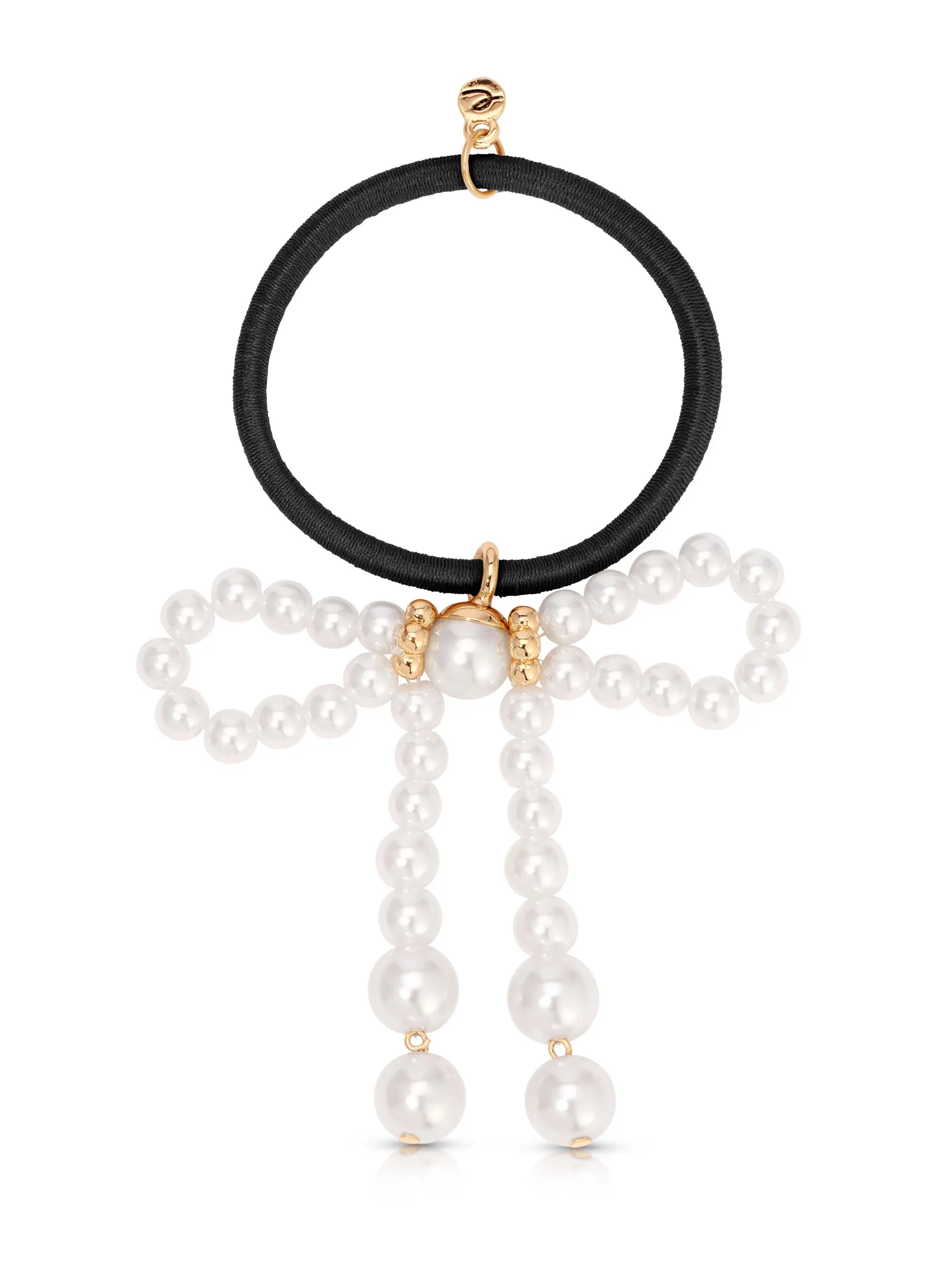 Aurora Pearl Bow Hair Tie