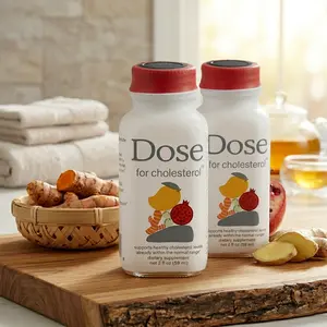 Cholesterol Support Liquid Supplement, Helps Maintain Healthy Cholesterol Levels & Cardiovascular Health, Vegan, Gluten-Free, Sugar-Free, 2oz