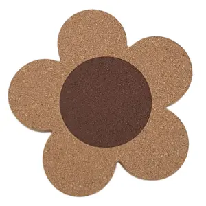 Daisy Cork Cup Coaster