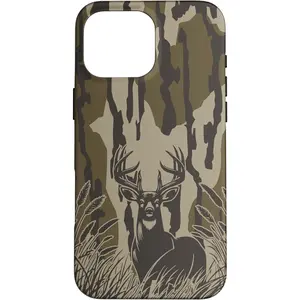 Bottomland camo whitetail deer buck hunting camo Case for iPhone 16 Pro Max