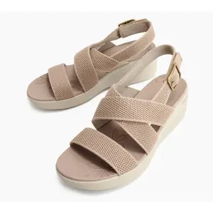 Skechers Pier-Lite Vegan Washable Sling- Back Wedges - Night Owl