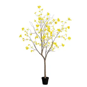 Nearly Natural T4976 8 ft. Artificial Bellflower Tree