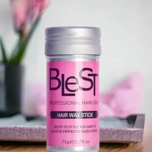 Hair Wax Stick 2 Pack, Wax Stick for Hair Wigs Edge Control Slick Stick Non- Hair Pomade, Styling Wax Stick for  Hold (5.4 Oz) Gel Silky