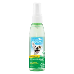 TropiClean Fresh Breath Oral Care Spray for Pets