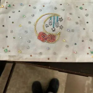 Bedazzled Diamond Art Change Bag - Custom Medium Size