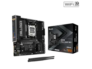ASRock B850M Challenger WiFi AM5 AMD B850 Micro ATX Motherboard