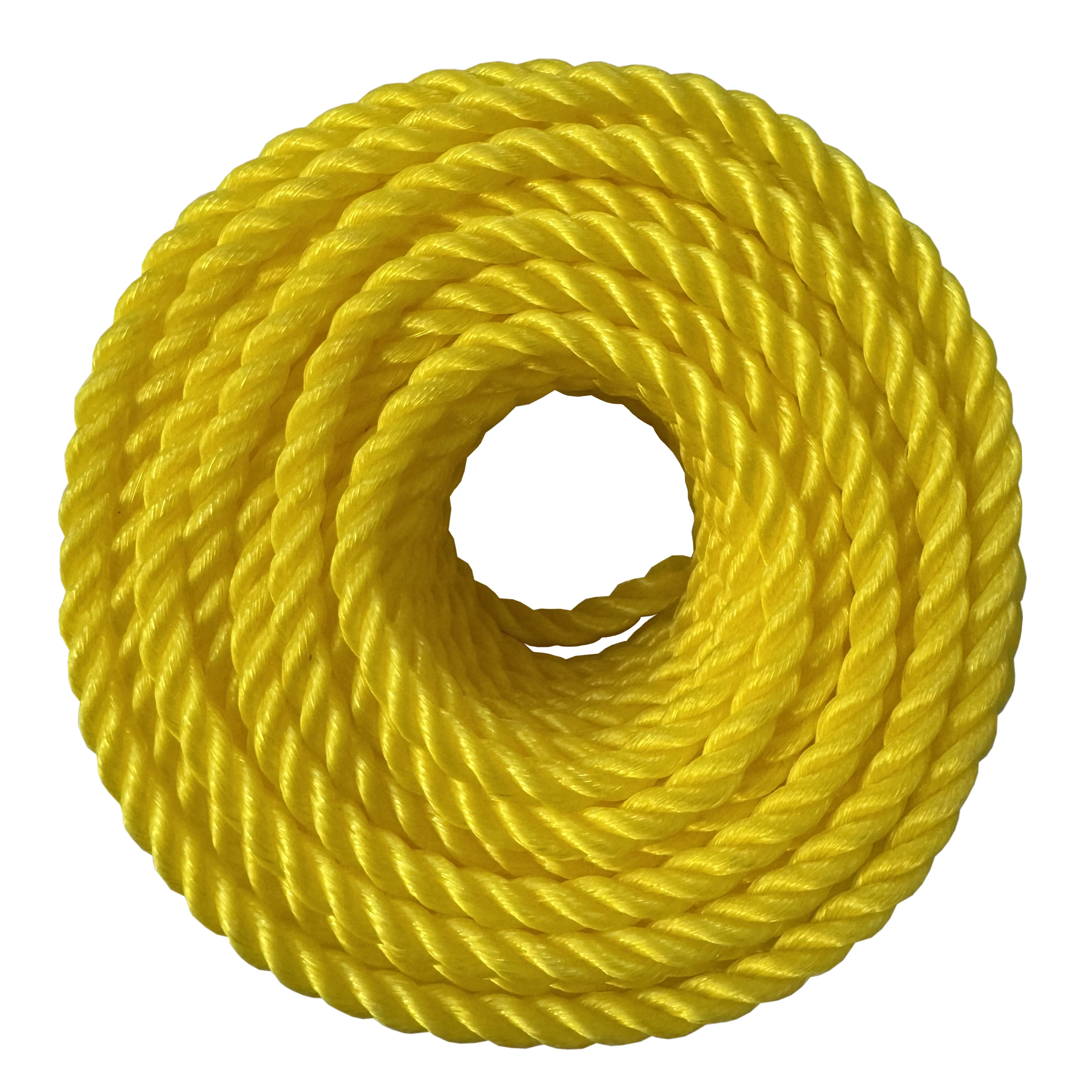 UBMOVE Heavy Duty Braided Nylon Rope - 1/4" Thick, 50ft Length, Durable Tie Downs for Securing Items, Moving House, Outdoor Use (Auto, Camper, Trailer Compatible)