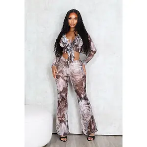 Whimsy Flare Top & Pants SET