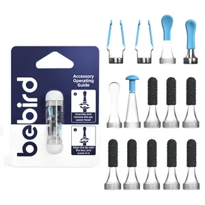Bebird Original Smart Ear Spoon Replacement Heads, 14 Silicone Ear Spoon Accessories, Compatible with Bebird Brand Models