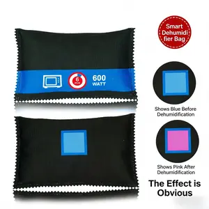 Car Dehumidifier Bag, Effective Moisture Absorption, Reusable Car Dryer, Portable Anti-Fog Humidity Absorber for Cars Trucks Rvs