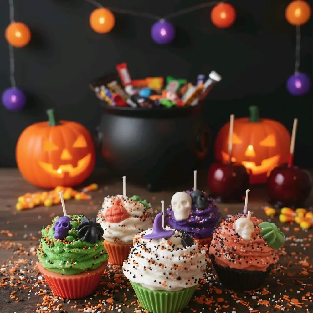 Halloween Cupcake Candles