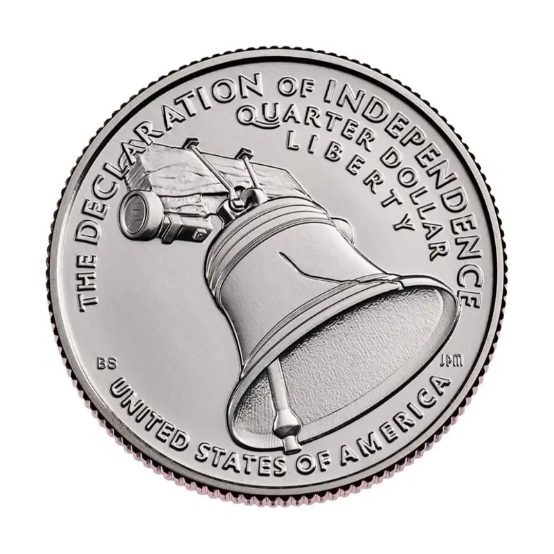 2026 P & D Semiquincentennial Quarters Declaration of Independence**Two Coins from the US Mint**