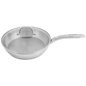 BergHOFF Belly Shape 18/10 SS 10.5" Skillet with Lid