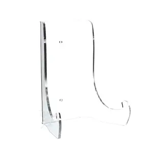 Acrylic 7.5-inch Heavy Duty Plate Display Stand for 8" - 11" Plates Plaques Frames