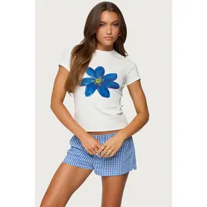 Marelle Flower Graphic T Shirt