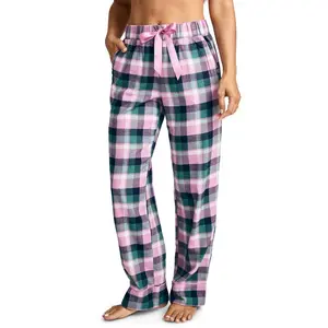 Jockey Women's Flannel Sleep Pant L Alpine Plaid