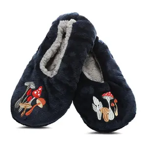 MeMoi Men's Sherpa Lined Conversational Slippers