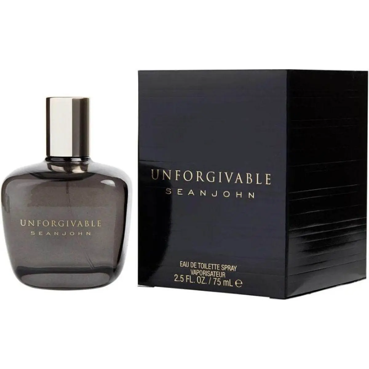 Sean John Unforgivable Men's Eau de Toilette (EDT) Cologne, 2.5 oz New In Box - Awake, Non-Sweet, Scent, Fragrant Masculine Fragrance with Lemon, Citrus, Clary Sage, Sandalwood Notes, Awake Men's Fragrance, Non-Sweet Men's Fragrance