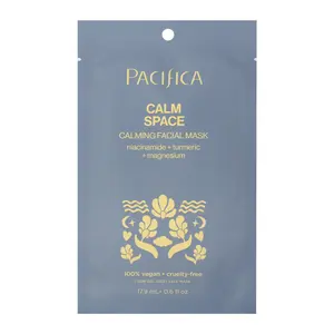 Pacifica Calm Space Calming Facial Mask with Niacinamide Turmeric & Magnesium Vegan Cruelty-Free 17.9ml