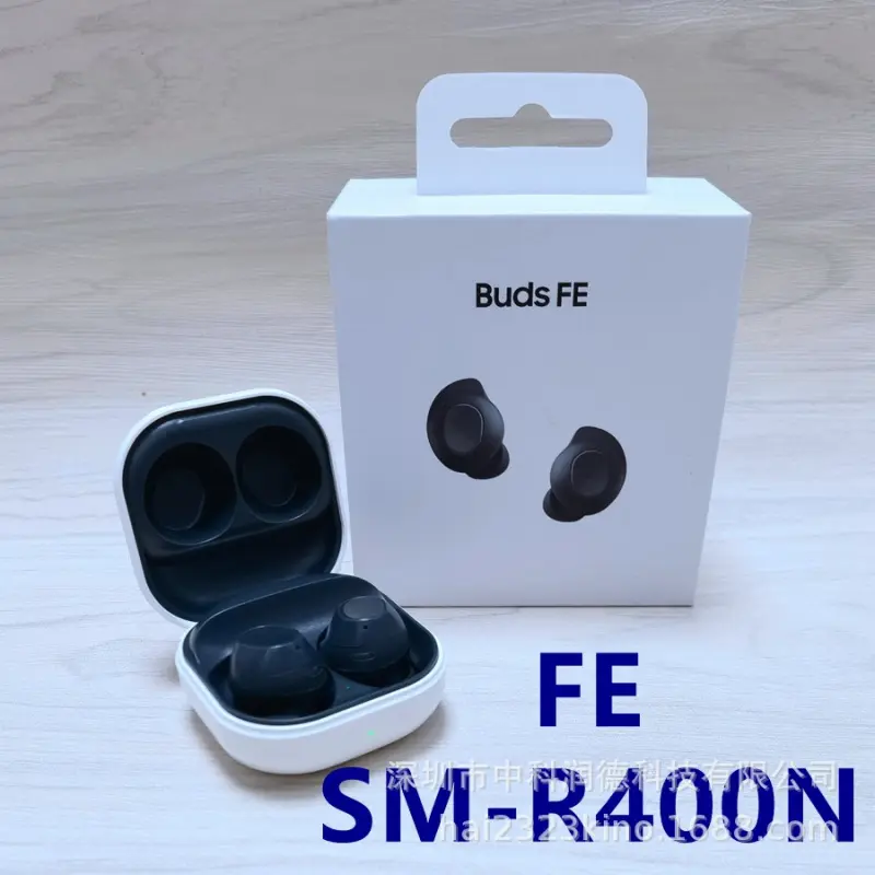 New Buds FE SM-R400N Bluetooth In-Ear Headphones, High-End Wireless Charging Stereo Sound Sports Audio Earbuds, In Earheadphones Dynamic Stereo Earbuds True Wireless Earbuds