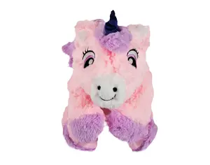 Snuggles the Unicorn - 5 Lbs Cute Pink Weighted and Warming Plush Toy with Cozy Design to Relieve Anxiety
