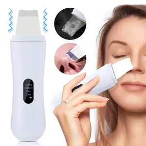 Ultrasonic Facial Beauty Instrument, Ion Inlet Outlet, 24000hz Vibration, Multi-Effect Care, Portable USB Rechargeable Device, Facial Wand