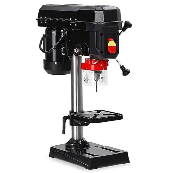[NEW] Garvee 2.5Amp 8 Inch Benchtop Drill Press for Wood, Tilting Table