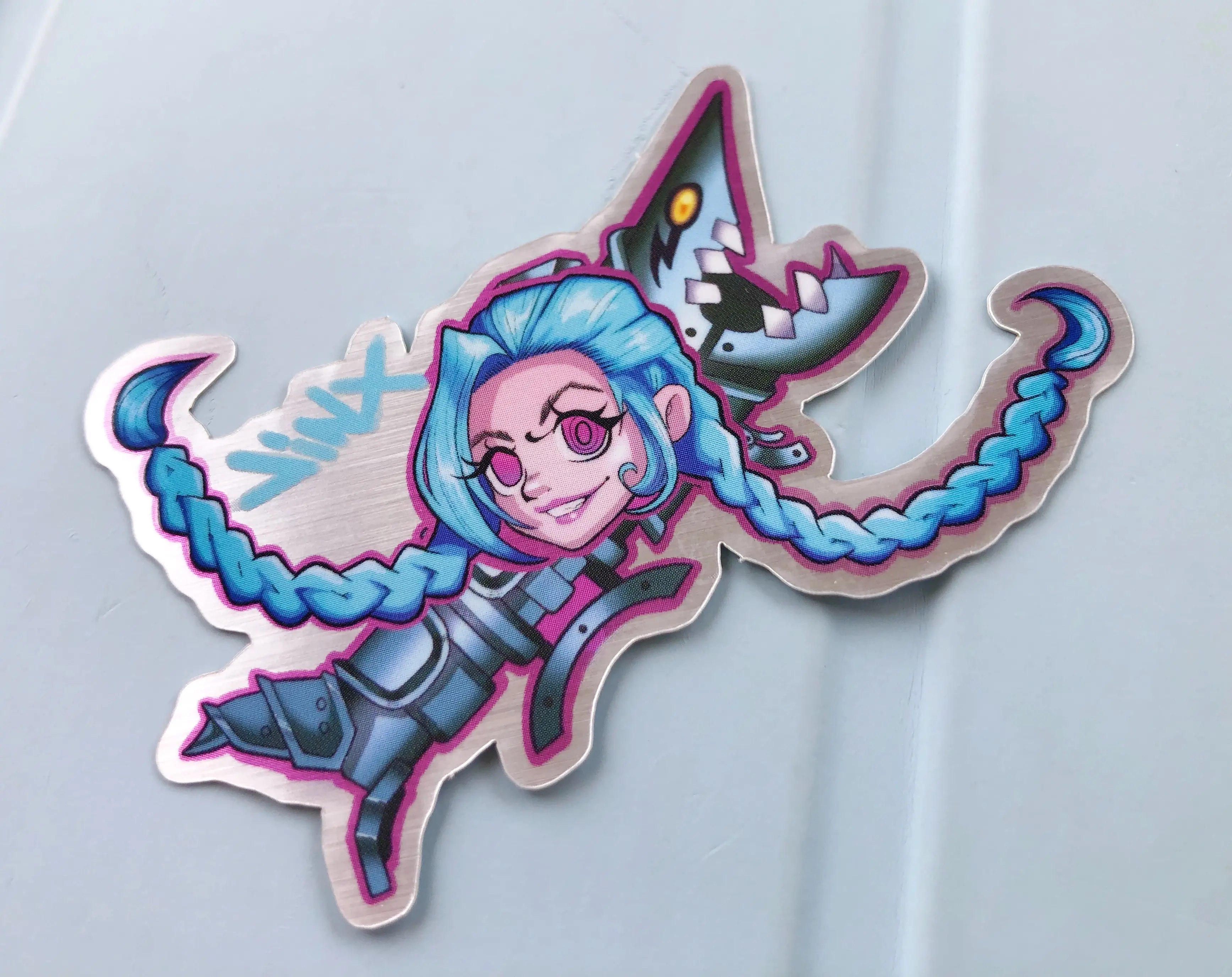 Arcane Jinx & Fishbones Decorative Sticker - Waterproof Vinyl