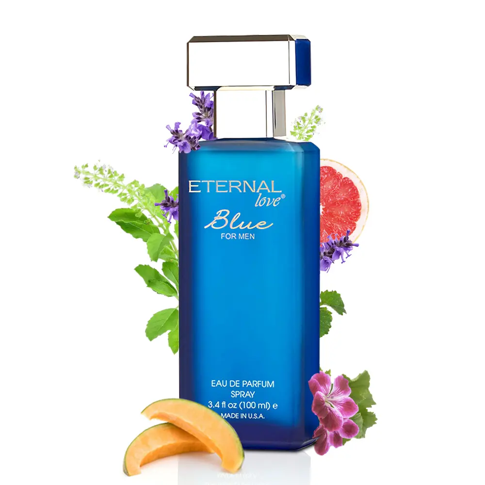 EL Blue for Men EDP 100ml | Long Lasting Fresh Citrus Woody Perfume for Men