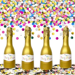 4pcs Party Style Confetti, Champagne Bottle Design Props for Bars, Weddings, Home Gatherings, Perfect for Celebrations