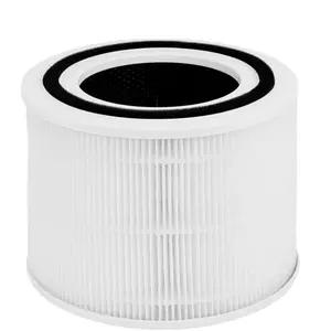 Core 300 Replacement Filter for LEVOIT Core 300S and Core 300-P Air Purifier, 3-in-1 H13 True HEPA Filter Replacement, Compared to Part # Core 300-RF, 2 Pack, White