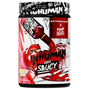 AfterDark x Pump Sauce Inhuman Extra Saucy Pre-Workout Powder