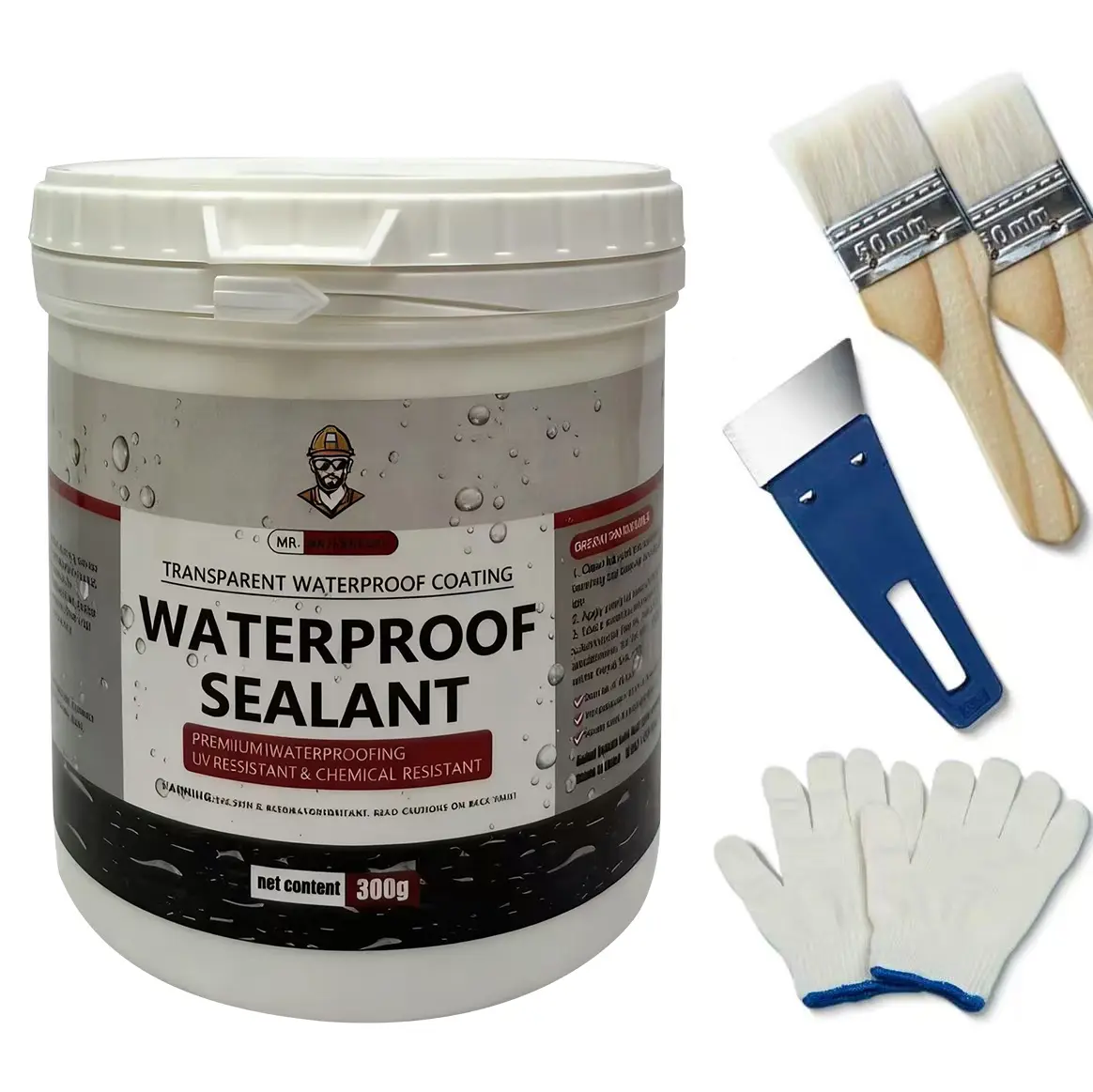 Transparent Waterproof Coating, Invisible WaterproofAgent ，Transparent Waterproof Sealan, Indoor & Outdoor Waterproof Coating 17.5oz