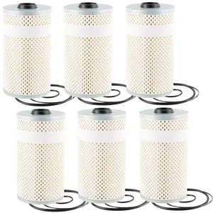 P550757 FF5369 Fuel Filter Water Separator Kit Element Replacement Compatible with Freightliner Diesel Engine Trucks Replaces L3578FN FF5369W 380087 85105574 PF7548 23521528 6PACK