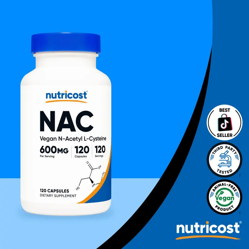 Daitea NAC + Glutathione Health Supplement, Supports Skin Health,Supports  Liver Health, 120 Capsules - TikTok Shop