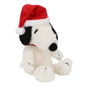 Lambs & Ivy Snoopy Peanuts Holiday Christmas Plush Stuffed Animal Toy Plushie