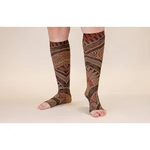 Rhythm Mocha Gradient Compression Socks
