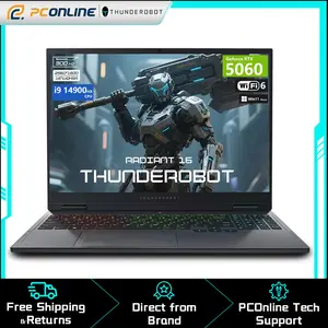 Thunderobot Radiant 16 i9 5060 2.5K Gaming Laptop, 16" QHD+ up to 300Hz 2.5K Display, Core i9-14900HX, GeForce RTX 5060, DDR5, SSD, RGB Backlit Keyboard